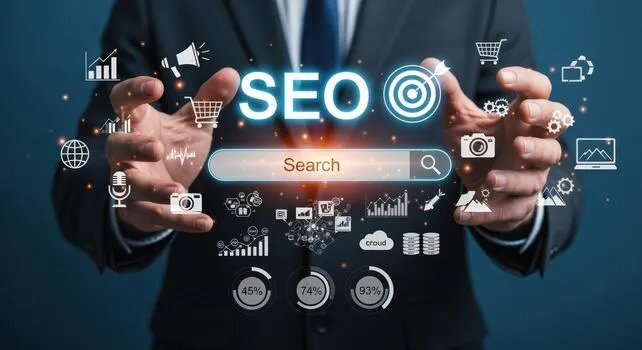 SEO Specialist in Dubai optimizing search engine rankings with digital marketing strategy